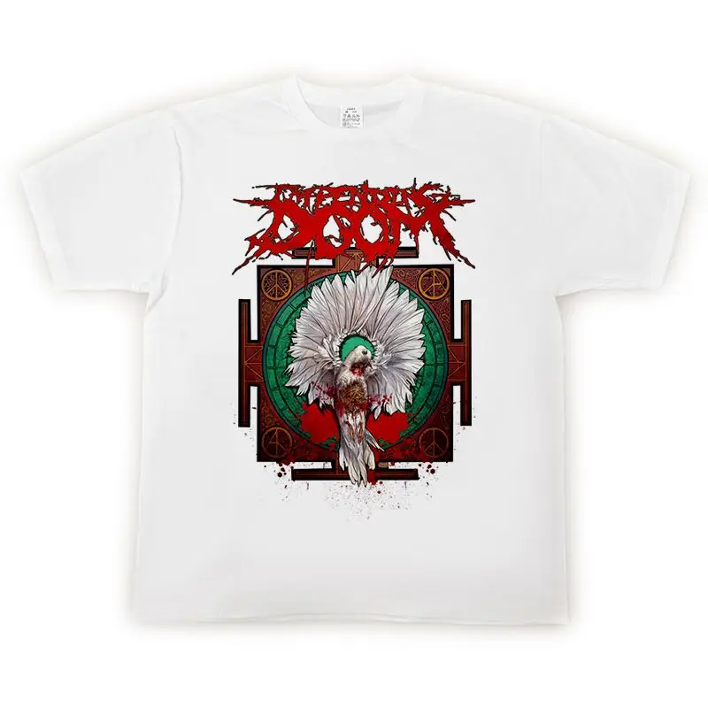 European and American Heavy Metal Rock Band MEGADETH TRIVIUM Loose High Street Short Sleeve T-shirt Pure Cotton
European and American Heavy Metal Rock Band MEGADETH TRIVIUM Loose High Street Short Sleeve T-shirt Pure Cotton