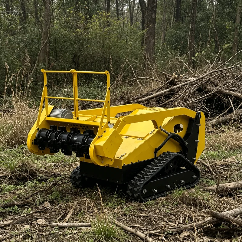 Agricultural 10cm Shredding Hybrid Tracked Crawler Robot Remote Control Lawn Mower
Agricultural 10cm Shredding Hybrid Tracked Crawler Robot Remote Control Lawn Mower