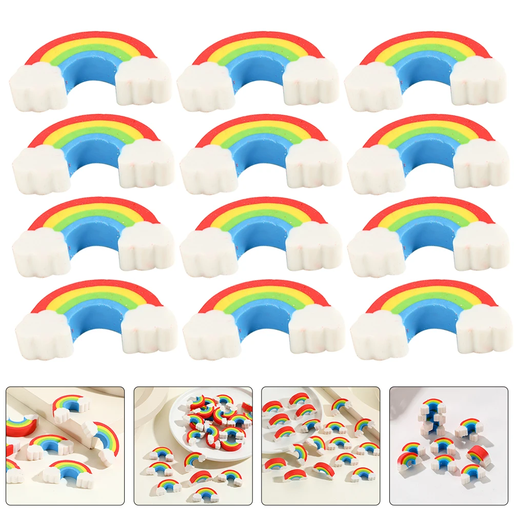 100pcs Rainbow Erasers Small Cartoon TPR Cute Students School Classroom Drawing Accessories Mini Eraser Student Supplies
100pcs Rainbow Erasers Small Cartoon TPR Cute Students School Classroom Drawing Accessories Mini Eraser Student Supplies