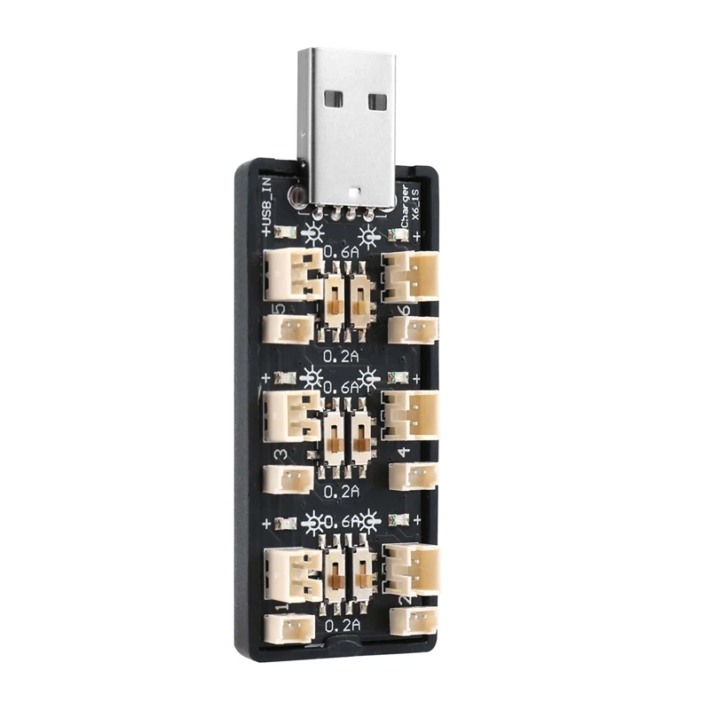 1S Lipo Батарея USB Зарядное устройство 3,7 В/4,20 В 6-канальное 1S Lipo Зарядное устройство Micro-JST 1,25 JST-PH 2.0 Разъемы MCX MCPX-HDL
1S Lipo Батарея USB Зарядное устройство 3,7 В/4,20 В 6-канальное 1S Lipo Зарядное устройство Micro-JST 1,25 JST-PH 2.0 Разъемы MCX MCPX-HDL