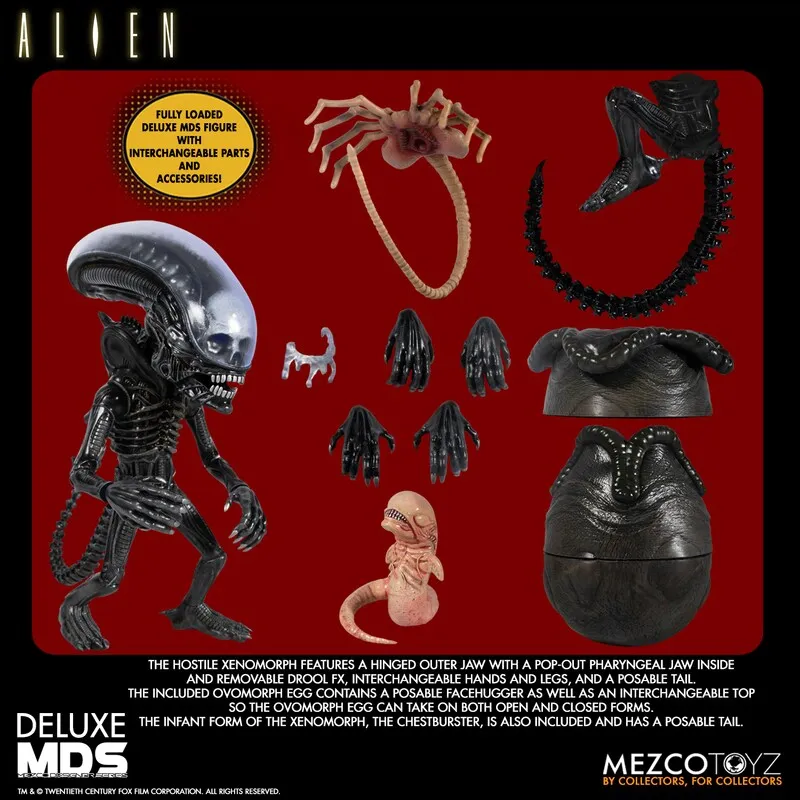 Mezc O Toyz Alien Action Figure Mds 80172 Deluxe Edition With Removable Drool Fx Collectible For Adult Collectors In Stock
Mezc O Toyz Alien Action Figure Mds 80172 Deluxe Edition With Removable Drool Fx Collectible For Adult Collectors In Stock