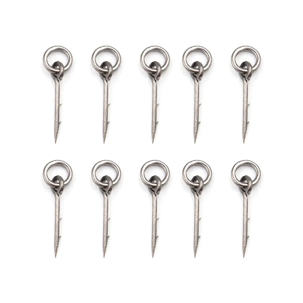 Fish Tackle Easy to Use and Customize 12pcs Carp Fishing Boilies Pin with Rings and Bait Stopper for Different Baits
Fish Tackle Easy to Use and Customize 12pcs Carp Fishing Boilies Pin with Rings and Bait Stopper for Different Baits