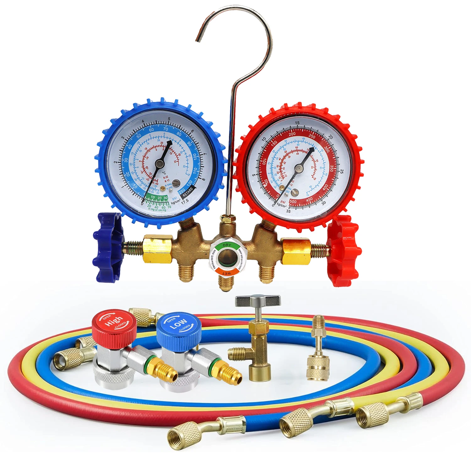 R134a Тестер манометра хладагента кондиционера Тестер фторида хладагента Автомобильный тестер фторида кондиционера
R134a Тестер манометра хладагента кондиционера Тестер фторида хладагента Автомобильный тестер фторида кондиционера