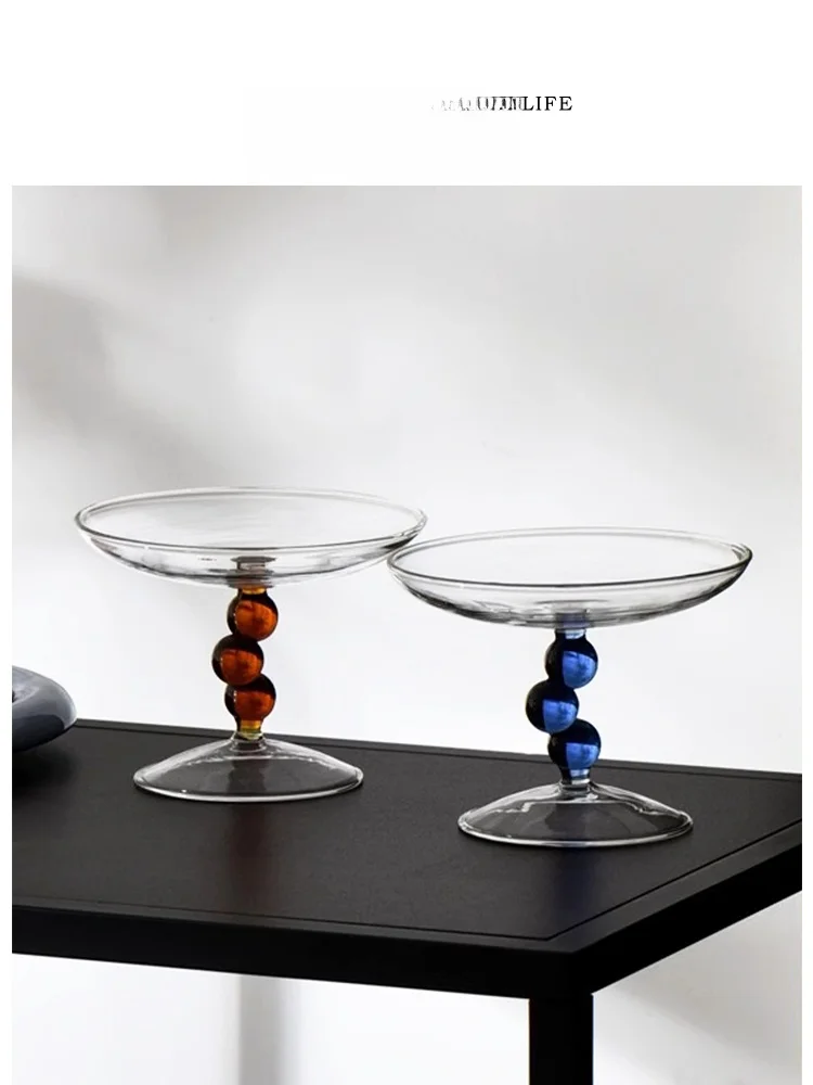 Скандинавская стеклянная тарелка на высокой ножке для десертов и фруктов, бренд Tee Life, простой дизайн, ручная работа, для всех случаев
Скандинавская стеклянная тарелка на высокой ножке для десертов и фруктов, бренд Tee Life, простой дизайн, ручная работа, для всех случаев
