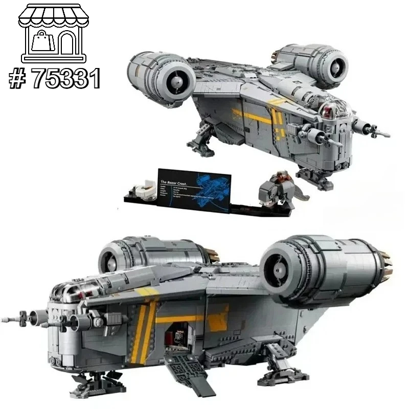 Конструктор Bandai A 6187 деталей «Космический корабль Рейзор Крест», совместимый с 75331, для мальчиков, подарки на день рождения, украшение
Конструктор Bandai A 6187 деталей «Космический корабль Рейзор Крест», совместимый с 75331, для мальчиков, подарки на день рождения, украшение