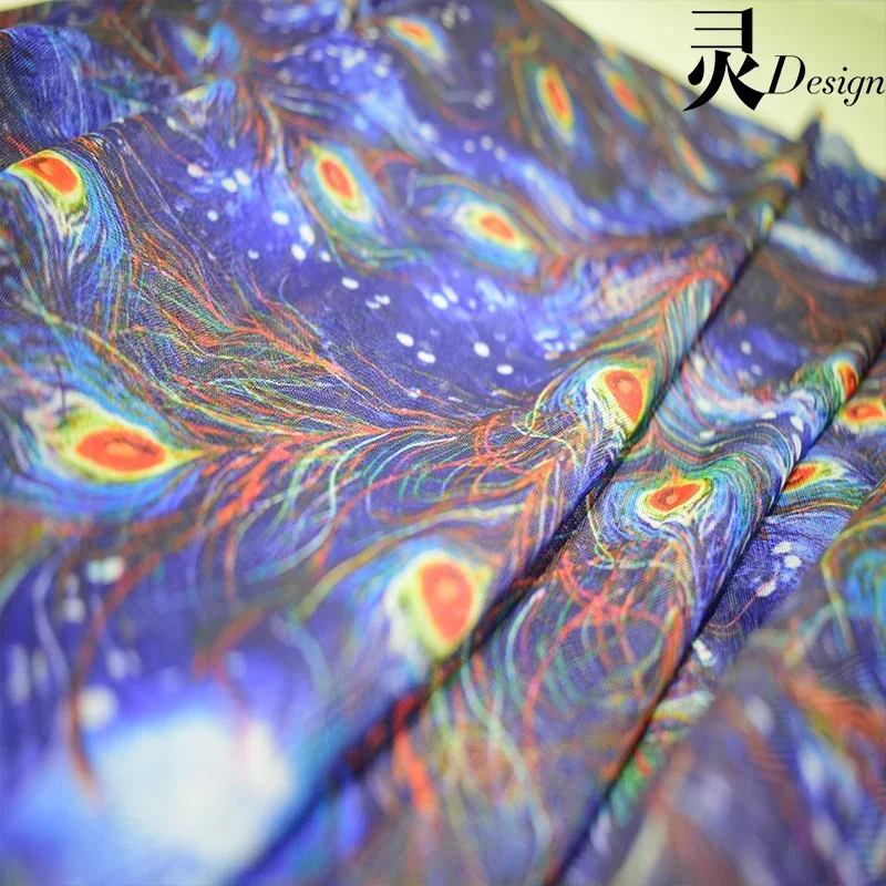 Mesh Fabric Embroidered Printed Feather Elastic Soft Yarn Dress Designer Cloth Hanfu Chinese Style Diy Sewing By The Meter
Mesh Fabric Embroidered Printed Feather Elastic Soft Yarn Dress Designer Cloth Hanfu Chinese Style Diy Sewing By The Meter