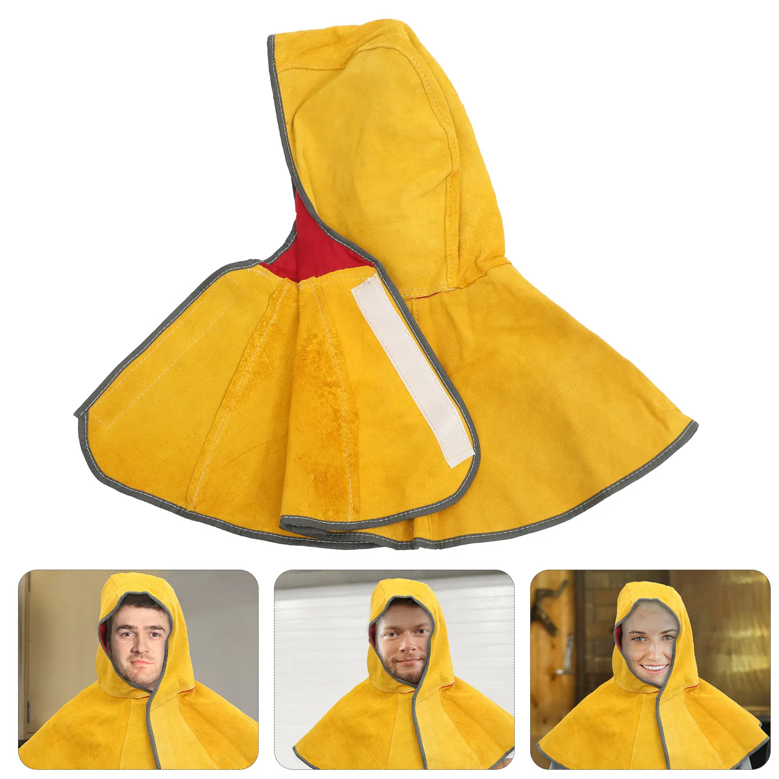 Heat Resistant Welding Cowhide Protective Hood Free Size Welding Protection Welder Hat Heat Insulation Spark
Heat Resistant Welding Cowhide Protective Hood Free Size Welding Protection Welder Hat Heat Insulation Spark