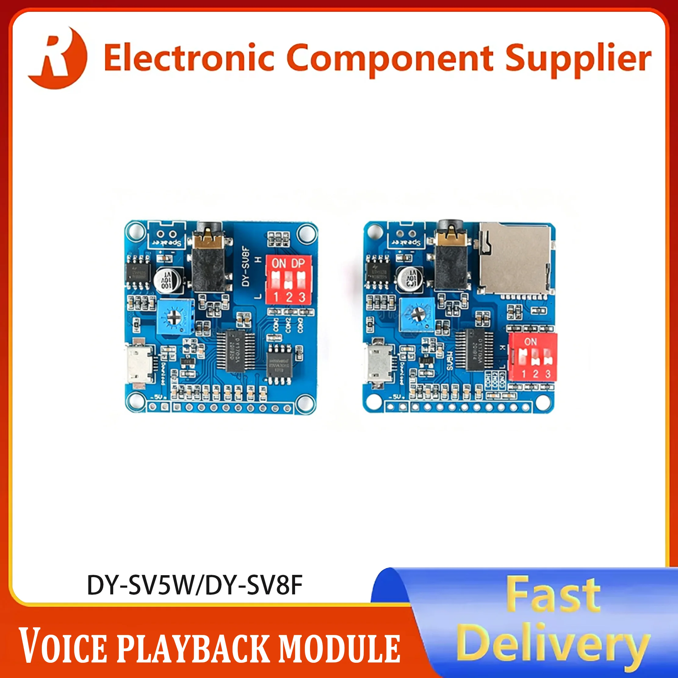 1PCS Audio playback module MP3 player Trigger playback Serial port control MP3 player
1PCS Audio playback module MP3 player Trigger playback Serial port control MP3 player