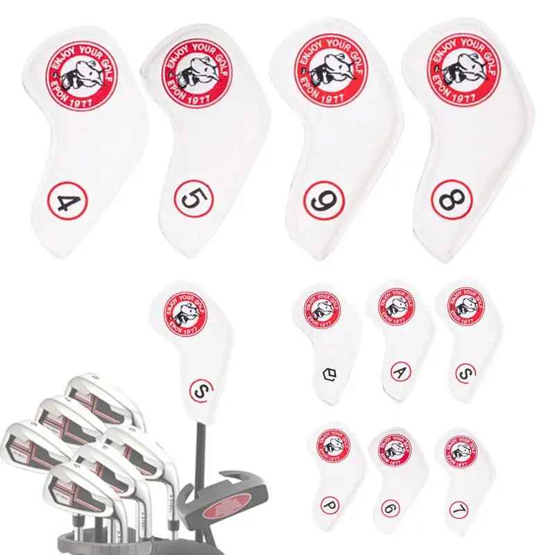 Golf Iron Covers Set 10x PU Leather Golf Iron Headcovers With Number Portable Sports Accessories Putter Protector For Lawn Court
Golf Iron Covers Set 10x PU Leather Golf Iron Headcovers With Number Portable Sports Accessories Putter Protector For Lawn Court
