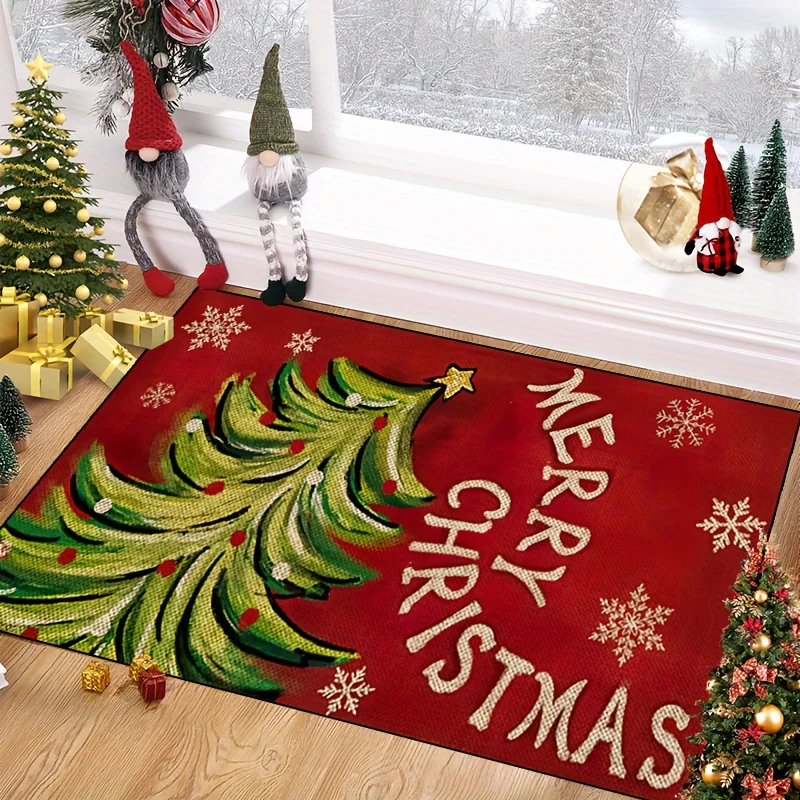 Christmas Themed Doormat - Non-slip Floor Rug Mat, Entryway Themed Mat, Home Decor, Bedroom Accessories, Outdoor Decor
Christmas Themed Doormat - Non-slip Floor Rug Mat, Entryway Themed Mat, Home Decor, Bedroom Accessories, Outdoor Decor