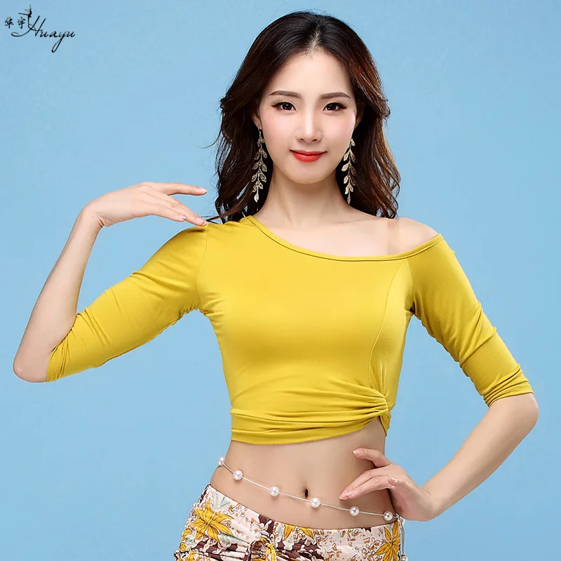 2026 New Belly Dance Top Spring Summer Short Sleeve Practice Top Sexy Beginner Modal Top Practice Wear
2026 New Belly Dance Top Spring Summer Short Sleeve Practice Top Sexy Beginner Modal Top Practice Wear