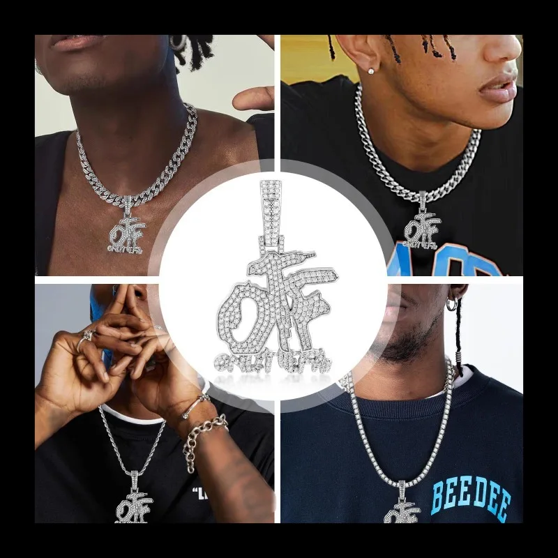 Поставка в стиле хип-хоп, полная бриллиантов, подвеска с буквой OTF, аксессуары, длинное кубинское ожерелье в стиле панк-хипстер, рэп
Поставка в стиле хип-хоп, полная бриллиантов, подвеска с буквой OTF, аксессуары, длинное кубинское ожерелье в стиле панк-хипстер, рэп
