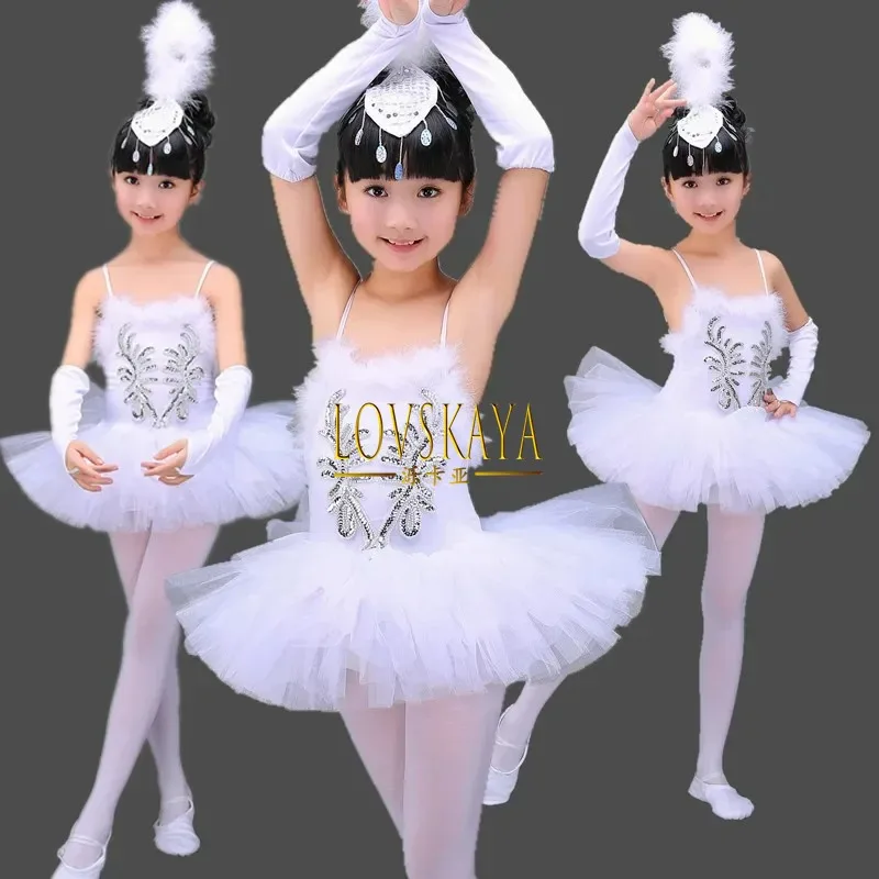 White Girls Swan Lake Ballet Dresses Ballerina Dancing Costumes For Kids Dance Dress Performance
White Girls Swan Lake Ballet Dresses Ballerina Dancing Costumes For Kids Dance Dress Performance