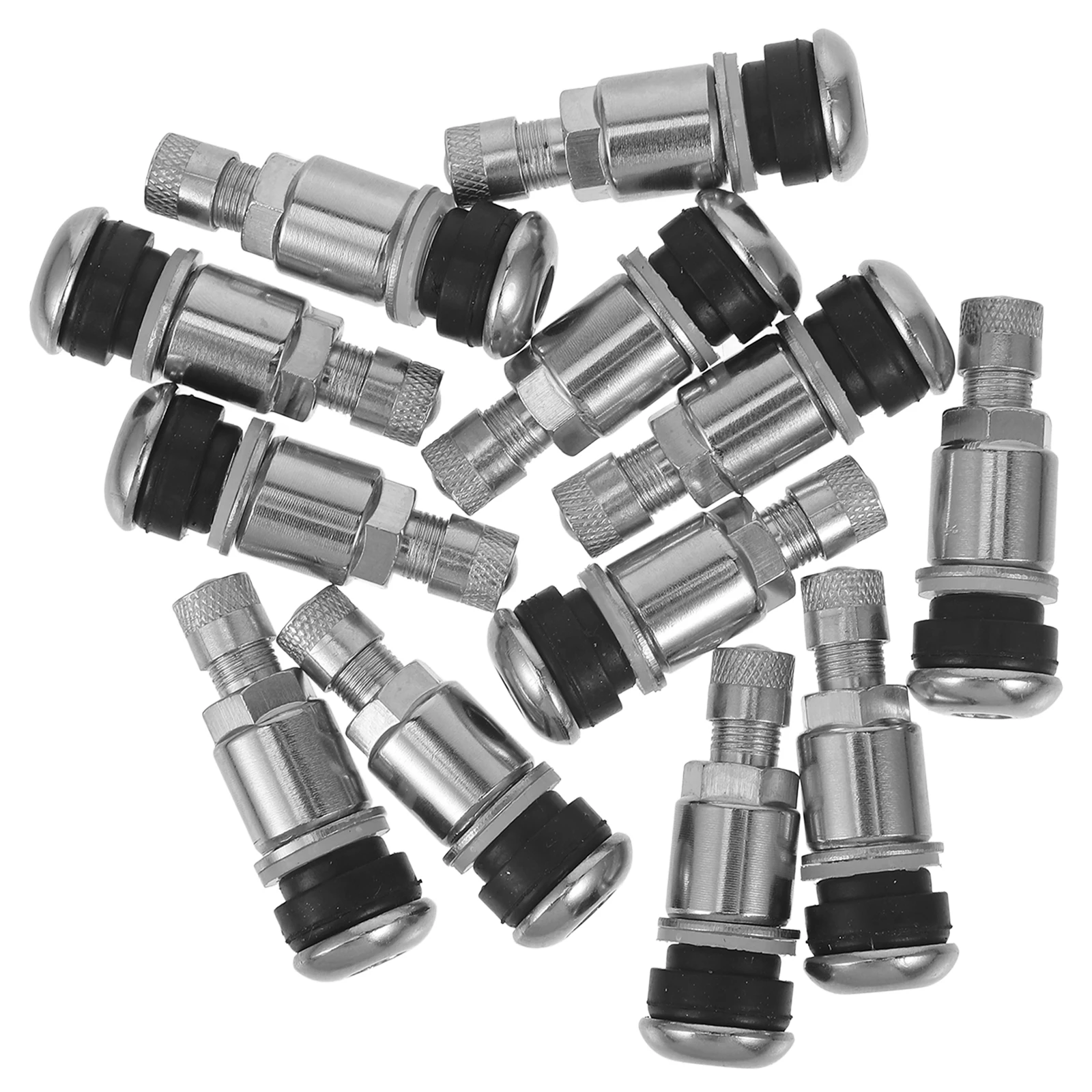 12pcs Tire Valve Tubeless Stem Vacuum Replacement Car Accessory 525 Steel Rubber Construction Easy Installation Suitable Various
12pcs Tire Valve Tubeless Stem Vacuum Replacement Car Accessory 525 Steel Rubber Construction Easy Installation Suitable Various