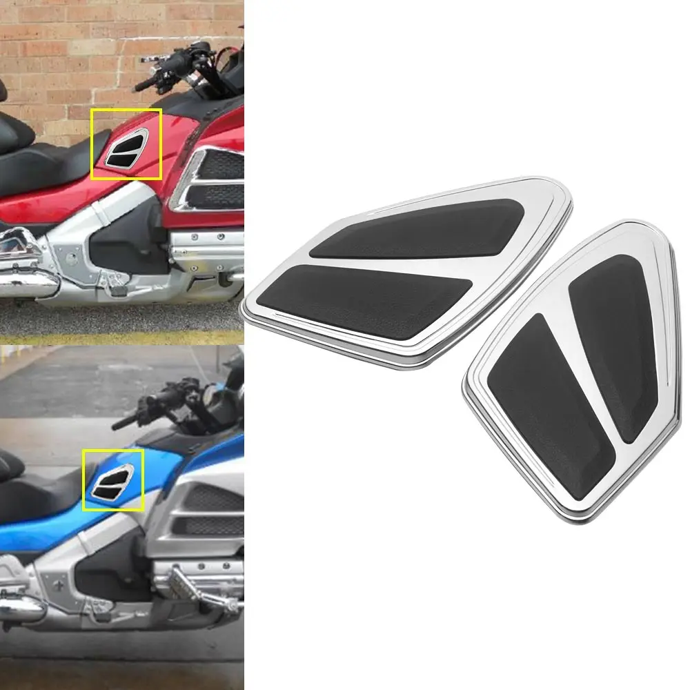 Левые и правые накладки на колени для Honda Gold Wing Airbag Audio Comfort Nav Abs Gl1800Bm 2012-2017, черные с отражающим хромированным покрытием
Левые и правые накладки на колени для Honda Gold Wing Airbag Audio Comfort Nav Abs Gl1800Bm 2012-2017, черные с отражающим хромированным покрытием