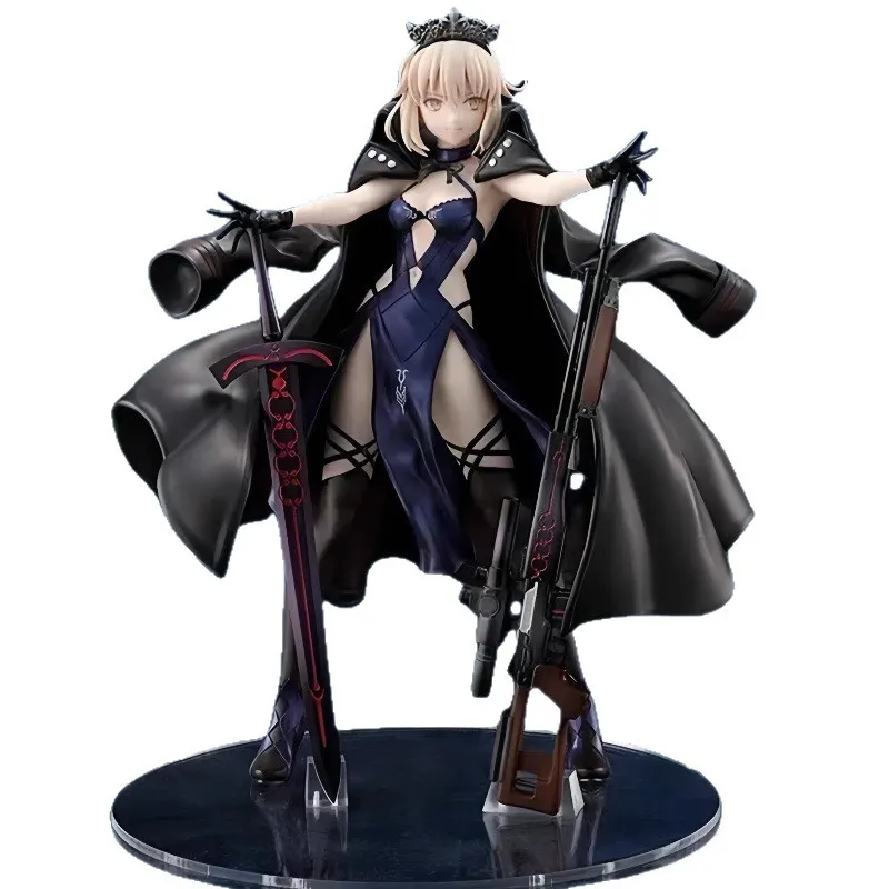 25Cm Night of Destiny Black Saber Altoria Reverse Figure FATE Black Saber Torch Figure Pvc Toy Statue Sexy Collection Model Doll
25Cm Night of Destiny Black Saber Altoria Reverse Figure FATE Black Saber Torch Figure Pvc Toy Statue Sexy Collection Model Doll