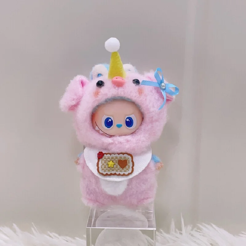LABUBU Doll Clothes For 4Th Generation Mini Vinyl Labubu Pink Pig Plush Handmade Outfit For Collectible Doll Hobby Display
LABUBU Doll Clothes For 4Th Generation Mini Vinyl Labubu Pink Pig Plush Handmade Outfit For Collectible Doll Hobby Display