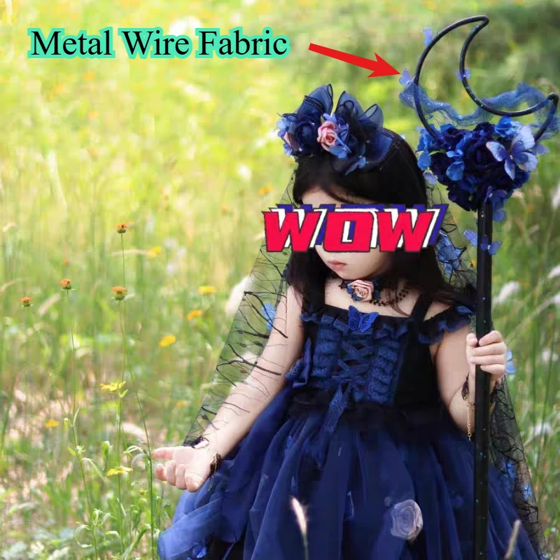Metal Wire Fabric 10 M Cloud Style Moldable Mesh Tulle Hard Yarn Metal Frame Net Wedding Kindergarten Scene Decoration Wholesale
Metal Wire Fabric 10 M Cloud Style Moldable Mesh Tulle Hard Yarn Metal Frame Net Wedding Kindergarten Scene Decoration Wholesale