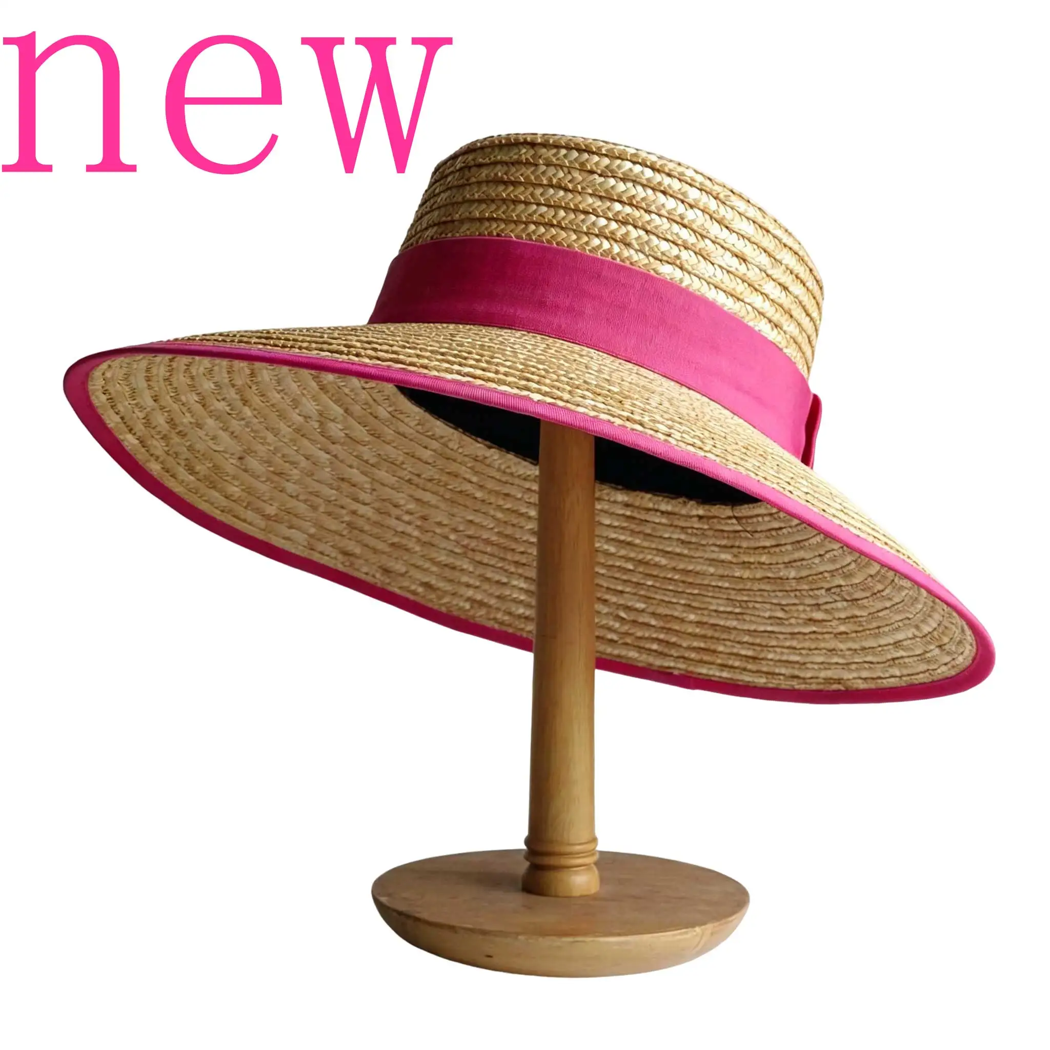 Rose Pink Sun hat Straw summer hat French elegant ladies seaside travel sun hat Hepburn style wide brim hat chapeau femme
Rose Pink Sun hat Straw summer hat French elegant ladies seaside travel sun hat Hepburn style wide brim hat chapeau femme