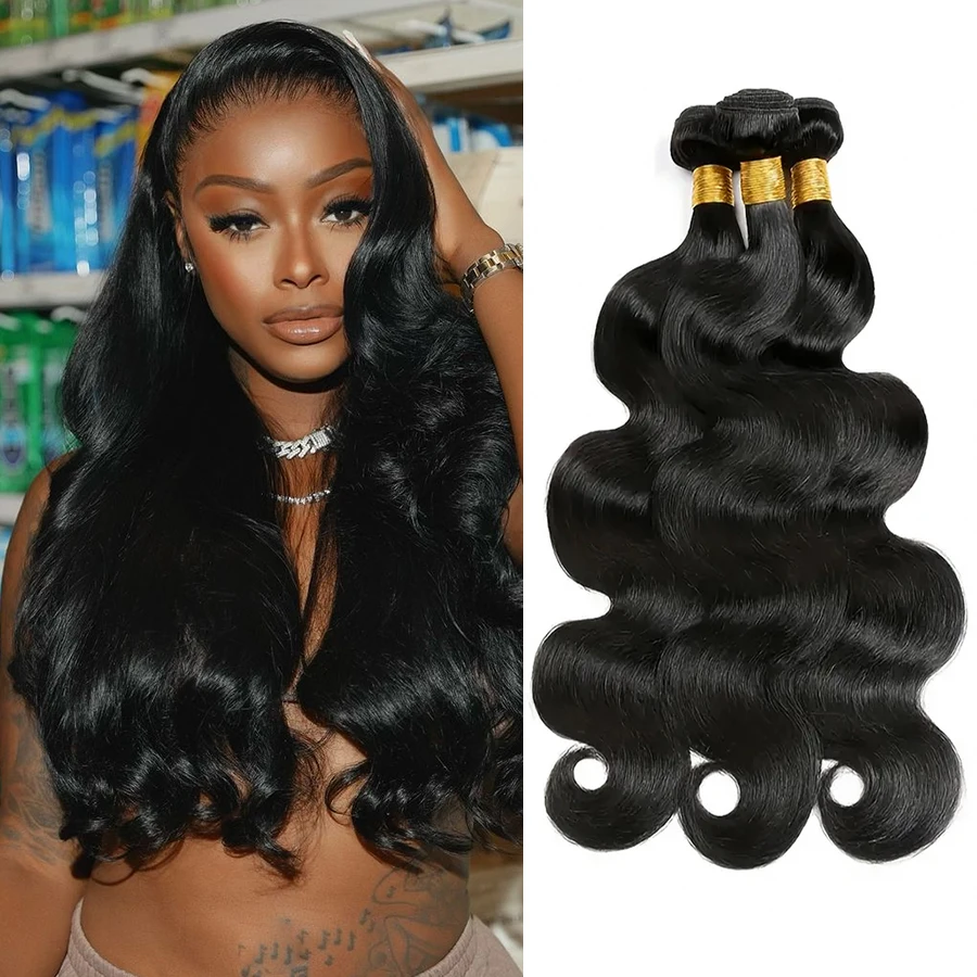 Необработанные пучки волос 10А, бразильские волосы Remy, 3 пучка, объемная волна, наращивание человеческих волос, натуральные черные девственные волосы, плетение
Необработанные пучки волос 10А, бразильские волосы Remy, 3 пучка, объемная волна, наращивание человеческих волос, натуральные черные девственные волосы, плетение