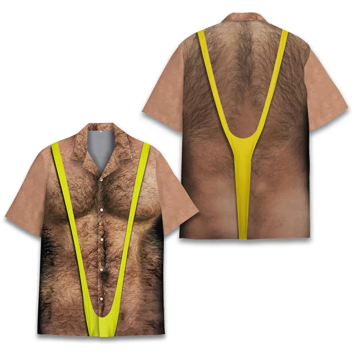 Men Funny 3D Hairy Chest Print Hawaiian Shirt Novelty Fun Short Sleeve Button Down Beach Shirt For Party Vacation Casual Blouse
Men Funny 3D Hairy Chest Print Hawaiian Shirt Novelty Fun Short Sleeve Button Down Beach Shirt For Party Vacation Casual Blouse