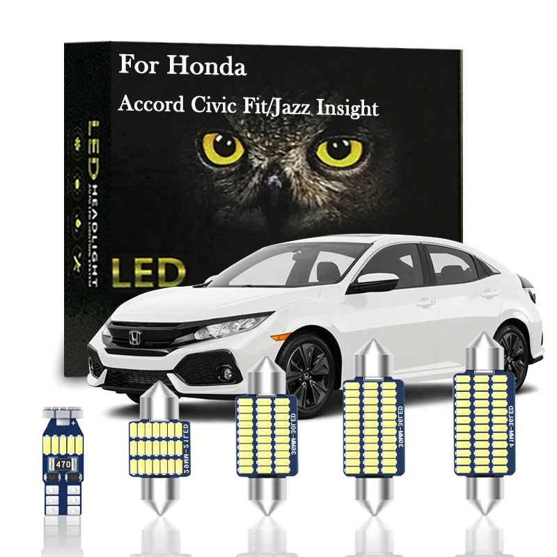Canbus For Honda Accord 7 8th Civic EG EK 3D 4D 5D 10th Fit Jazz Insight 2003 2008 2010 2014 2015 2018 Interior Lamp LED
Canbus For Honda Accord 7 8th Civic EG EK 3D 4D 5D 10th Fit Jazz Insight 2003 2008 2010 2014 2015 2018 Interior Lamp LED