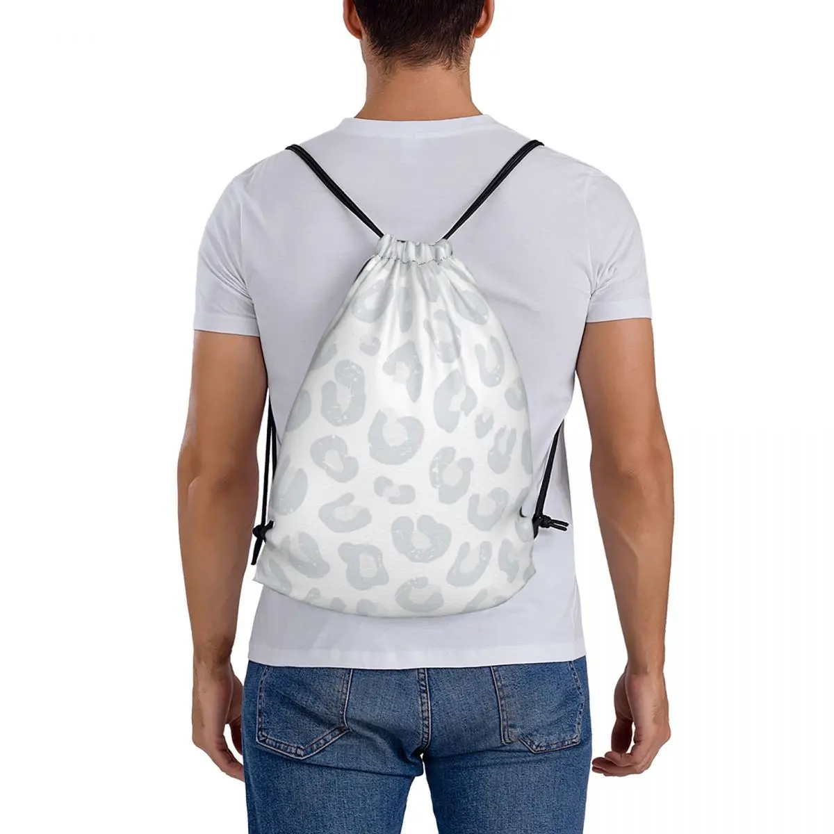 Leopard Print Backpacks Casual Drawstring Bags Shoes Bag Book Bags for Travel School
Leopard Print Backpacks Casual Drawstring Bags Shoes Bag Book Bags for Travel School