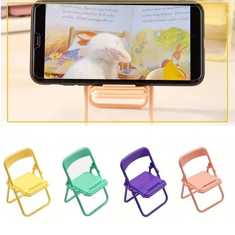 Универсальный кронштейн для мобильного телефона, милый цветной стул, подставка для телефона, портативный держатель для мобильного телефона, ленивый складной кронштейн для iPhone Xiaomi
Универсальный кронштейн для мобильного телефона, милый цветной стул, подставка для телефона, портативный держатель для мобильного телефона, ленивый складной кронштейн для iPhone Xiaomi
