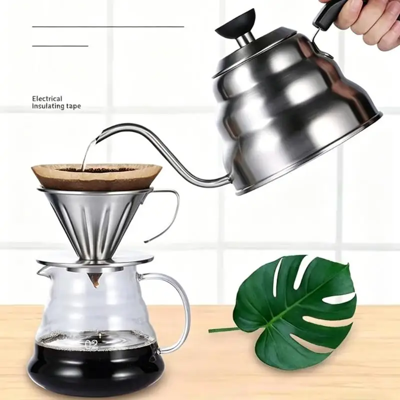 High Quality Metal Angled Neck Vessel With constructed In Temperature Monitor 1L For Manual Brewing approach D2RD
High Quality Metal Angled Neck Vessel With constructed In Temperature Monitor 1L For Manual Brewing approach D2RD