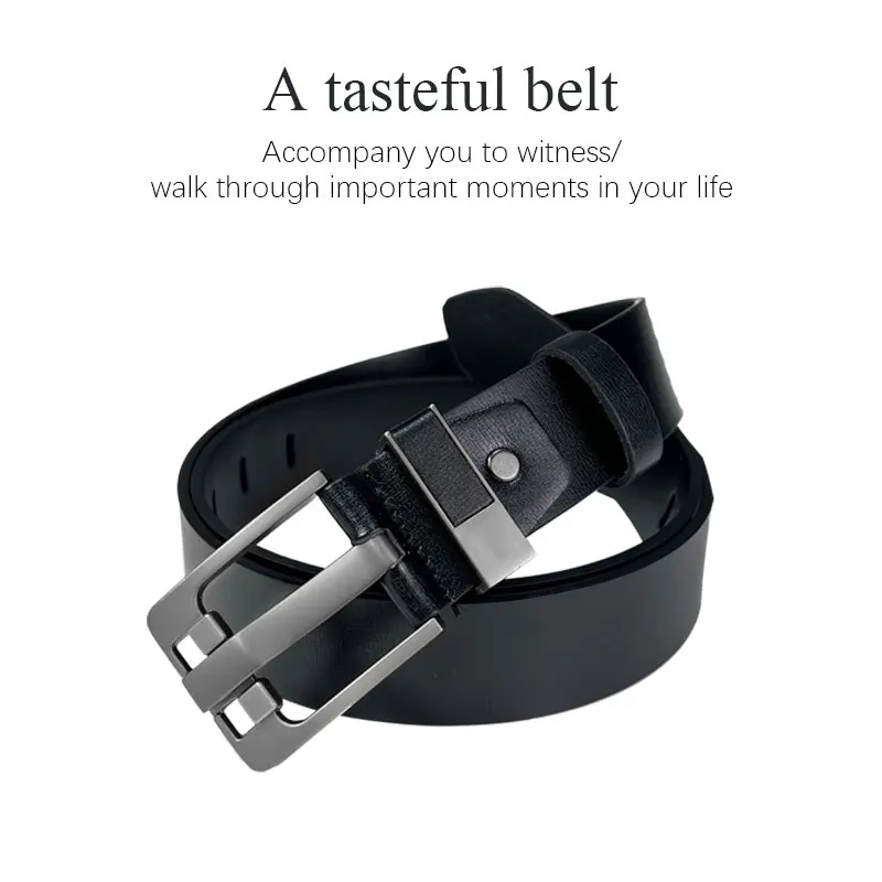 Men's versatile temperament belt button buckle fashionable simple youth belt adjustable casual belt
Men's versatile temperament belt button buckle fashionable simple youth belt adjustable casual belt