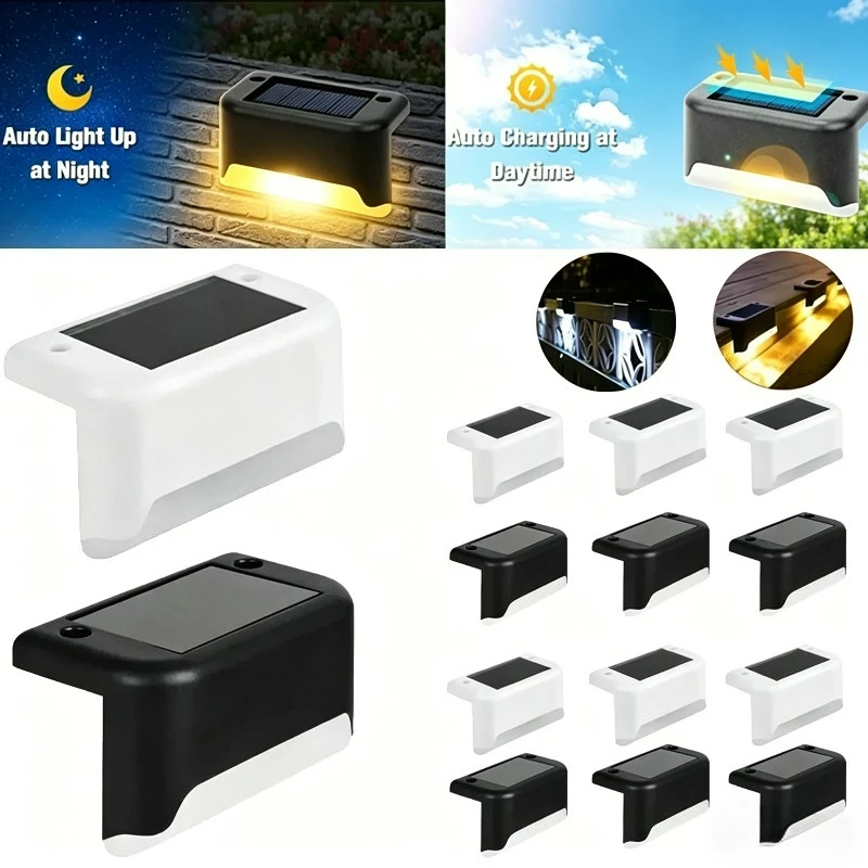 1-10PCS Solar Deck Lights Outdoor Step Lights Waterproof Led Solar Lights for Railing Stairs Step Fence Yard Patio and Pathway
1-10PCS Solar Deck Lights Outdoor Step Lights Waterproof Led Solar Lights for Railing Stairs Step Fence Yard Patio and Pathway