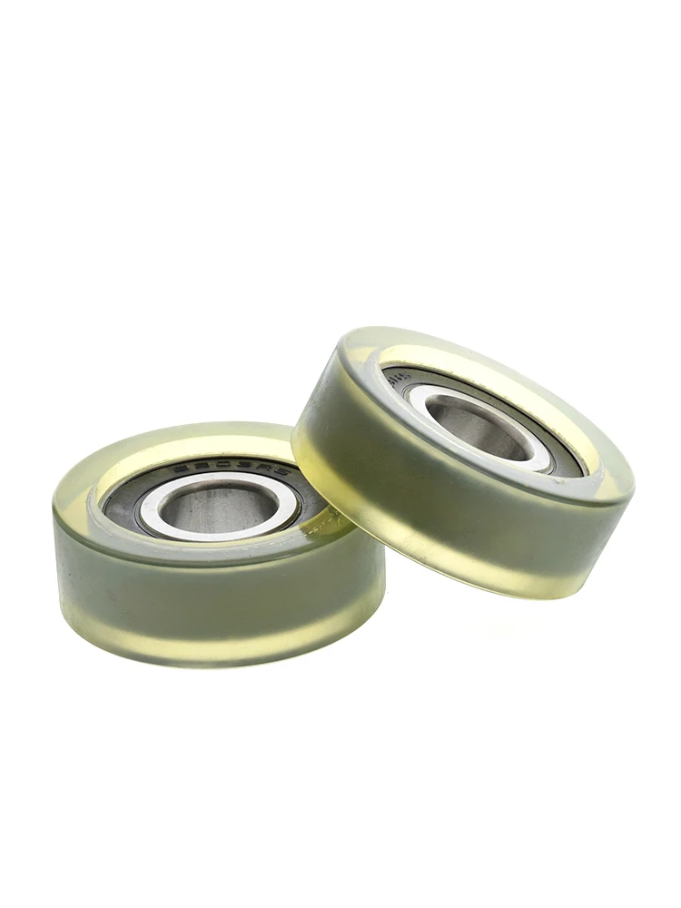 1 шт. 17x50x18 6203RS подшипниковый шкив, колесо давления, вращающееся колесо, полиуретановое колесо из мягкой резины, бесшумное 
1 шт. 17x50x18 6203RS подшипниковый шкив, колесо давления, вращающееся колесо, полиуретановое колесо из мягкой резины, бесшумное