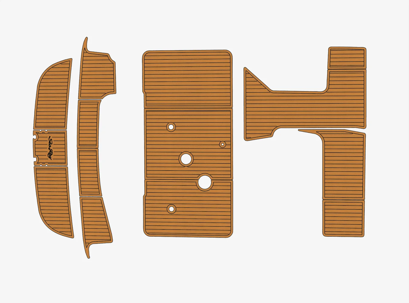 1995-1996 Sea Ray 330 Sundancer 1/4" 6mm EVA foam Non-Slip PVC Teak Decking marine Mat seadek aqua carpet Marine Floor
1995-1996 Sea Ray 330 Sundancer 1/4" 6mm EVA foam Non-Slip PVC Teak Decking marine Mat seadek aqua carpet Marine Floor