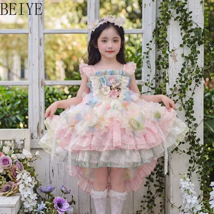 Sweet Girl's Princess Dress 2026 New Summer Collection Children's Ball Gown Fairy Tutu Kawaii Lolita Dresses for Kids
Sweet Girl's Princess Dress 2026 New Summer Collection Children's Ball Gown Fairy Tutu Kawaii Lolita Dresses for Kids