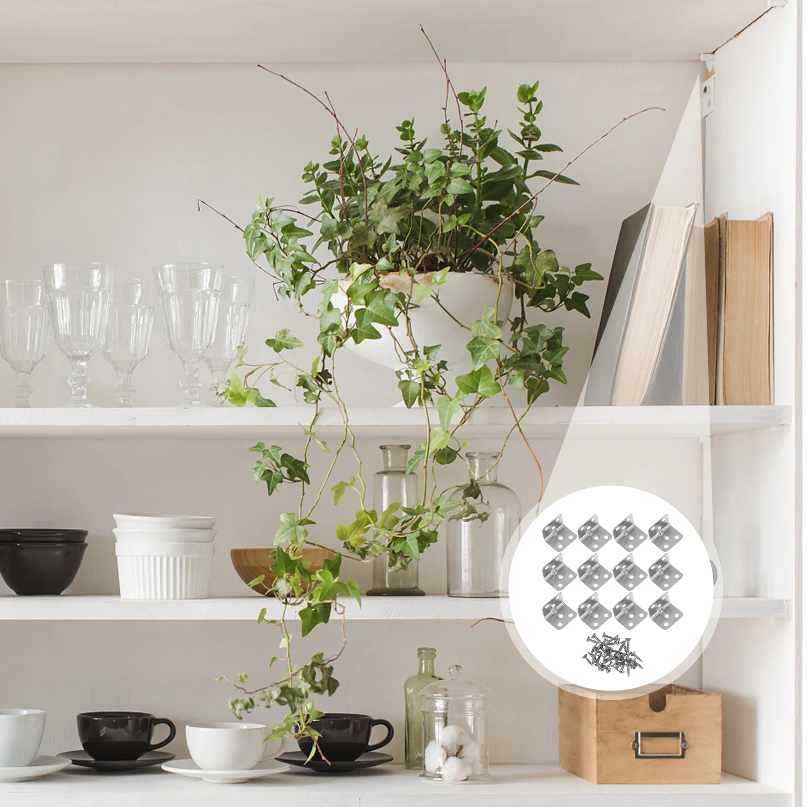 12 pcs 6-Hole Right-Angled Brackets For Furniture Fixing Durable Corner Braces Stainless Steel Hardware Mounting Accessories
12 pcs 6-Hole Right-Angled Brackets For Furniture Fixing Durable Corner Braces Stainless Steel Hardware Mounting Accessories