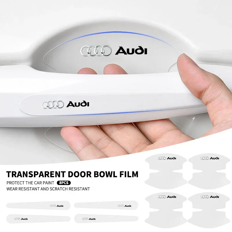 8Pcs Transparent Car Door Handle Bowl Decoration Badge Sticker For Audi A3 A4 A5 A6 A7 A8 S4 S6 A4L A6L 4B0601170A Accessories
8Pcs Transparent Car Door Handle Bowl Decoration Badge Sticker For Audi A3 A4 A5 A6 A7 A8 S4 S6 A4L A6L 4B0601170A Accessories