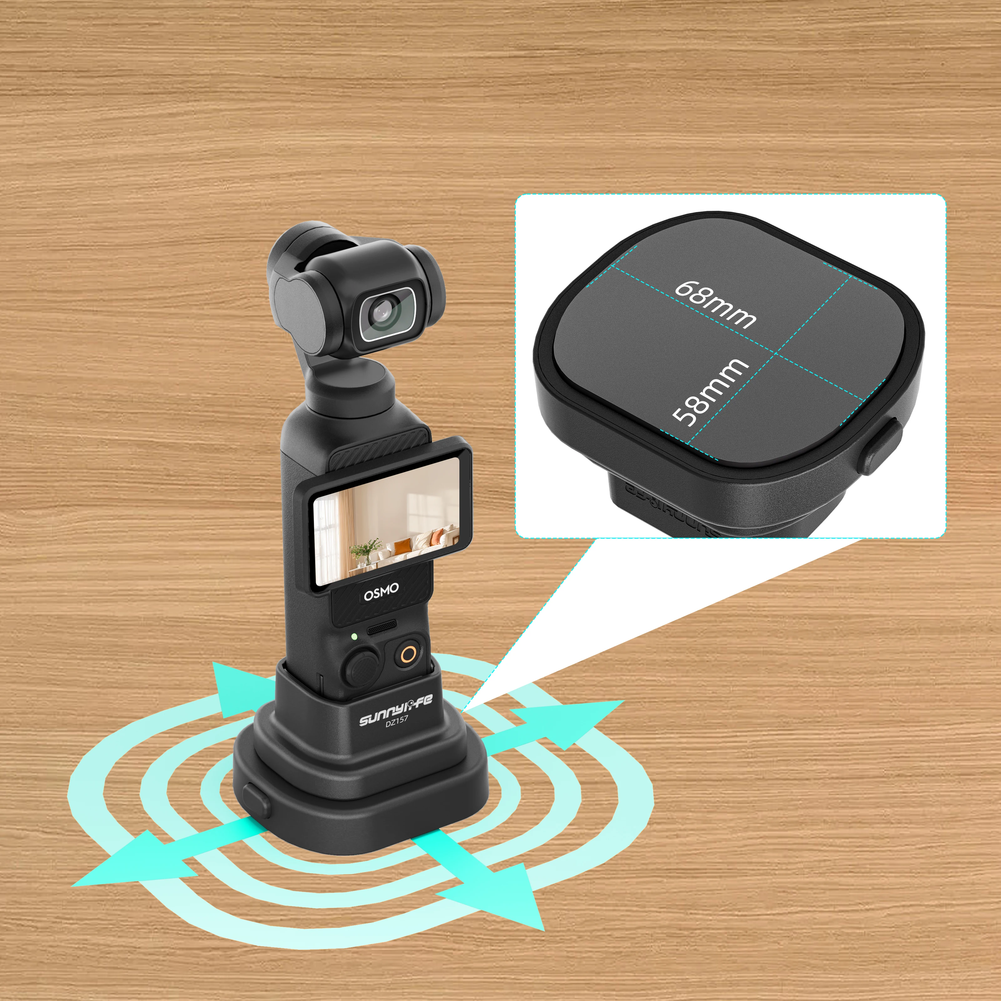 Magnetic Mount for DJI OSMO 4/Pocket 3 Holder Mount for DJI Pocket 4 Vlog Camera Accessories
Magnetic Mount for DJI OSMO 4/Pocket 3 Holder Mount for DJI Pocket 4 Vlog Camera Accessories
