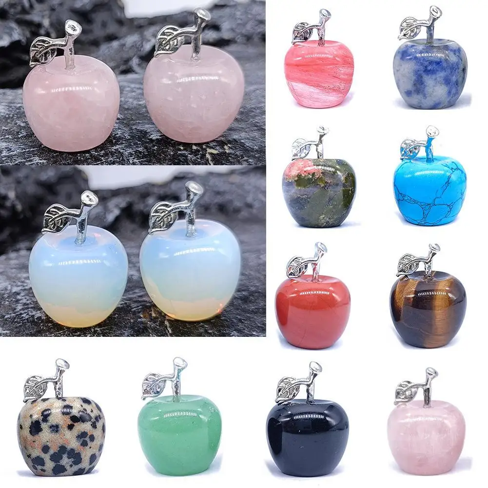 12 Colour Apple Statue Natural Gemstone Crystals Healing Stone Carving Reiki Figurines Crafts Room Decor Trinket Christmas Gifts
12 Colour Apple Statue Natural Gemstone Crystals Healing Stone Carving Reiki Figurines Crafts Room Decor Trinket Christmas Gifts