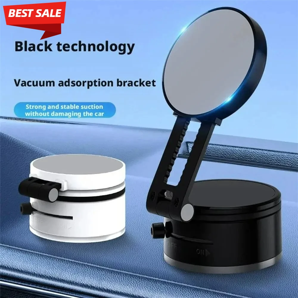 Автомобильный держатель для телефона, складной вакуумный магнитный держатель на присоске, навигационный держатель 360° ° Регулируемый портативный адсорбционный кронштейн в автомобиле
Автомобильный держатель для телефона, складной вакуумный магнитный держатель на присоске, навигационный держатель 360° ° Регулируемый портативный адсорбционный кронштейн в автомобиле