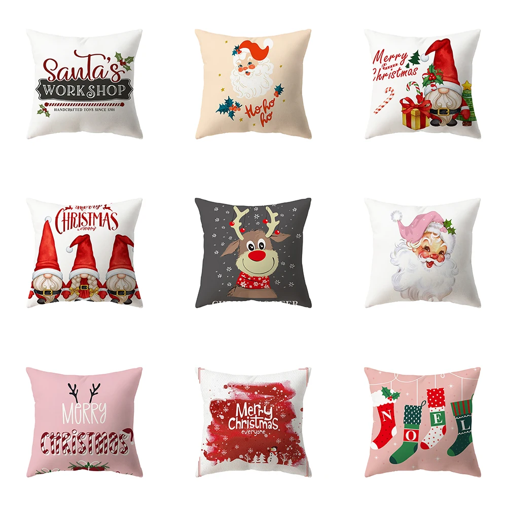Cute Santa Claus Christmas Theme Printed Pattern Cushion Cover Home Living Room Sofa Decoration Pillow
Cute Santa Claus Christmas Theme Printed Pattern Cushion Cover Home Living Room Sofa Decoration Pillow