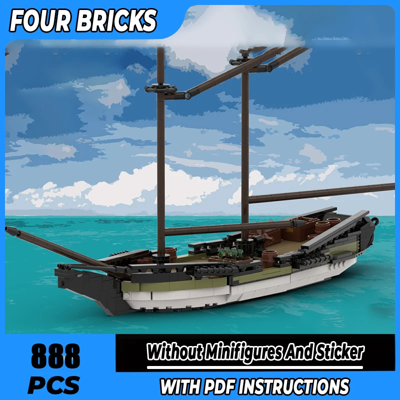 Moc строительные блоки Merchant Schooner Technology модульные кирпичи модель подарки рождественские игрушки наборы «сделай сам» сборка
Moc строительные блоки Merchant Schooner Technology модульные кирпичи модель подарки рождественские игрушки наборы «сделай сам» сборка