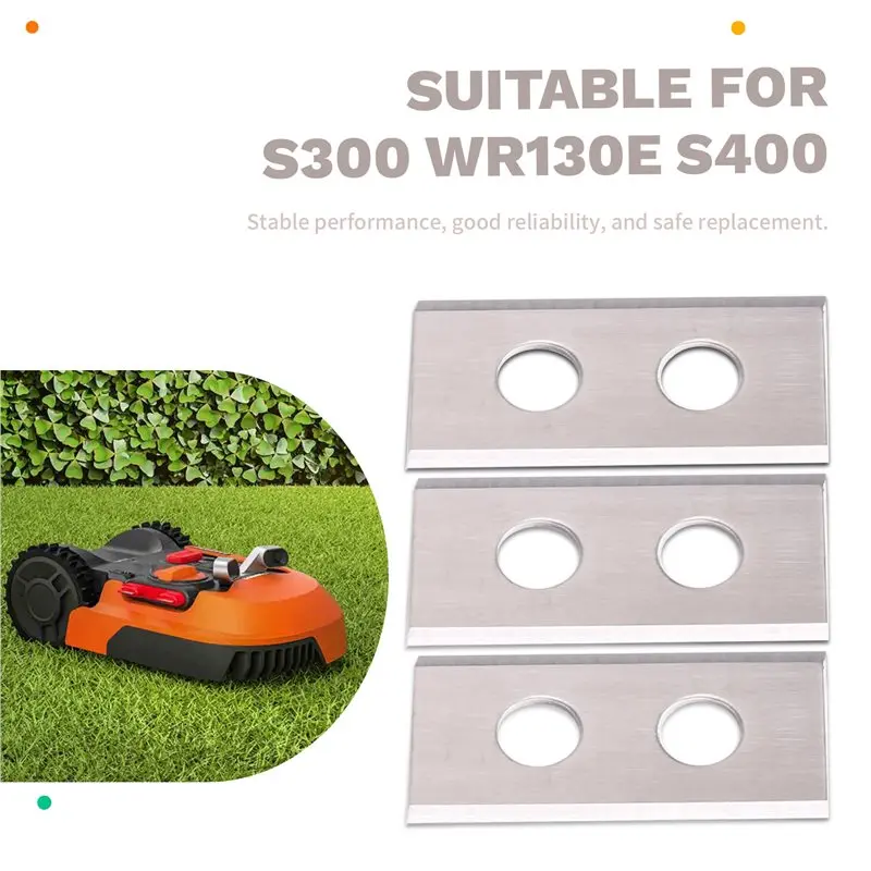B08B-For Worx Landroid Robotic Lawn Mower Replacement Blades 42PCS With Screws Included
B08B-For Worx Landroid Robotic Lawn Mower Replacement Blades 42PCS With Screws Included