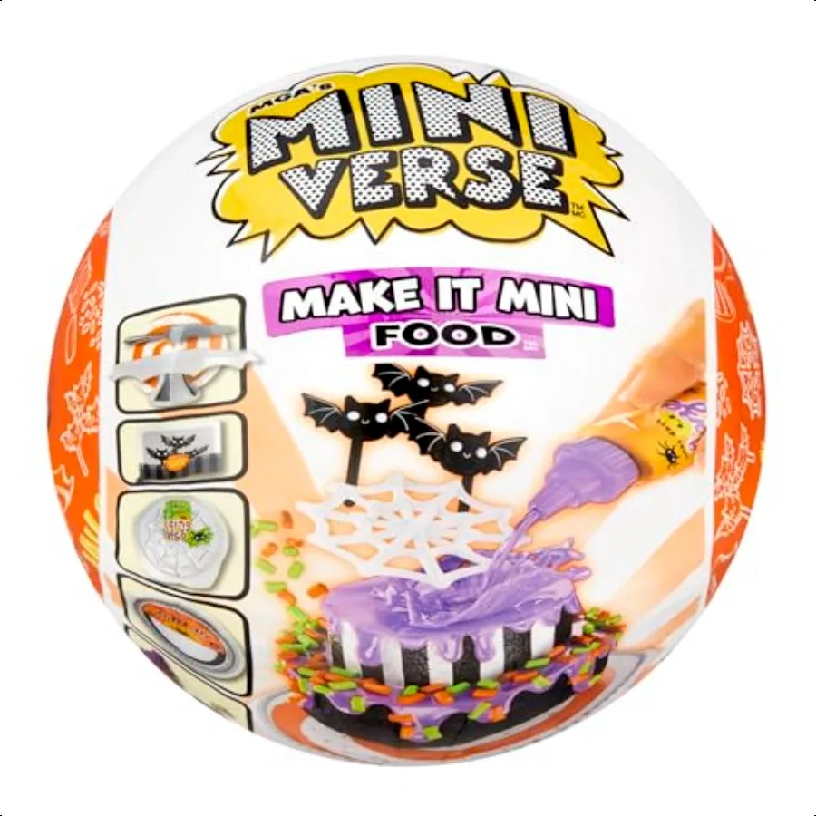 MGA's Miniverse Make It, мини-еда, жуткие лакомства, серия 2, мини-коллекционные предметы, сезонный пакет для слепых отходов от жуков, сделай сам, Resi
MGA's Miniverse Make It, мини-еда, жуткие лакомства, серия 2, мини-коллекционные предметы, сезонный пакет для слепых отходов от жуков, сделай сам, Resi