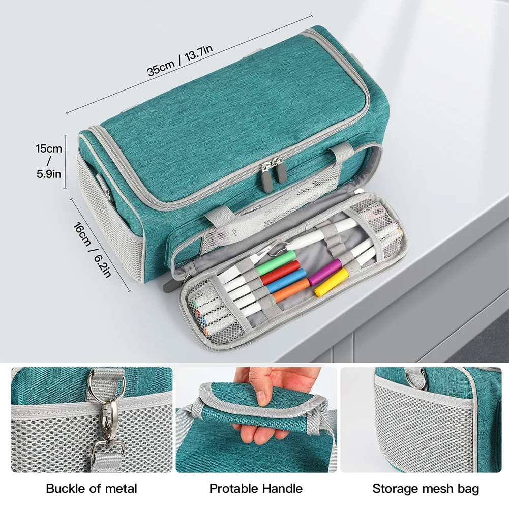 Portable Storage Bag Shockproof Travel Protective Case Anti-scratch with Multi Pockets for Cricut Joy Xtra Smart Cutting Machine
Portable Storage Bag Shockproof Travel Protective Case Anti-scratch with Multi Pockets for Cricut Joy Xtra Smart Cutting Machine