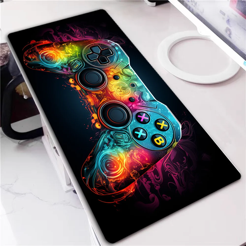 Game Controller Design Mouse Pad Desk mat High quality material gaming mat Natural rubber base suitable for office and game
Game Controller Design Mouse Pad Desk mat High quality material gaming mat Natural rubber base suitable for office and game
