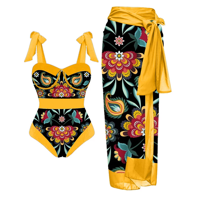 Women One Piece Swimsuit High Waist Skinny Bikini Cover Up V-Neck Backless Holiday Beach Swimwear Dress Summer Bikini 2023
Women One Piece Swimsuit High Waist Skinny Bikini Cover Up V-Neck Backless Holiday Beach Swimwear Dress Summer Bikini 2023