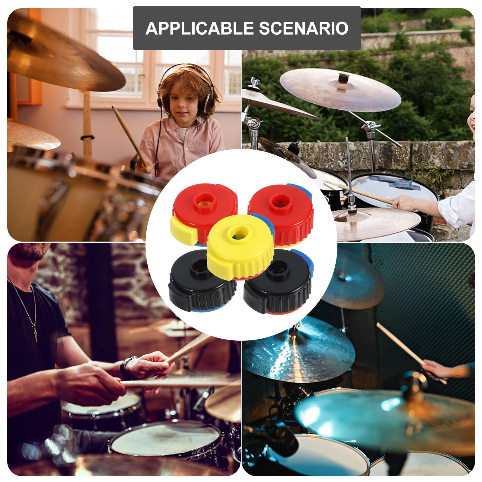 5 Pcs Release Drum Cymbals Nut Cymbal Nut Yellow Installation Nuts Drum Set Durable Practical Function
5 Pcs Release Drum Cymbals Nut Cymbal Nut Yellow Installation Nuts Drum Set Durable Practical Function
