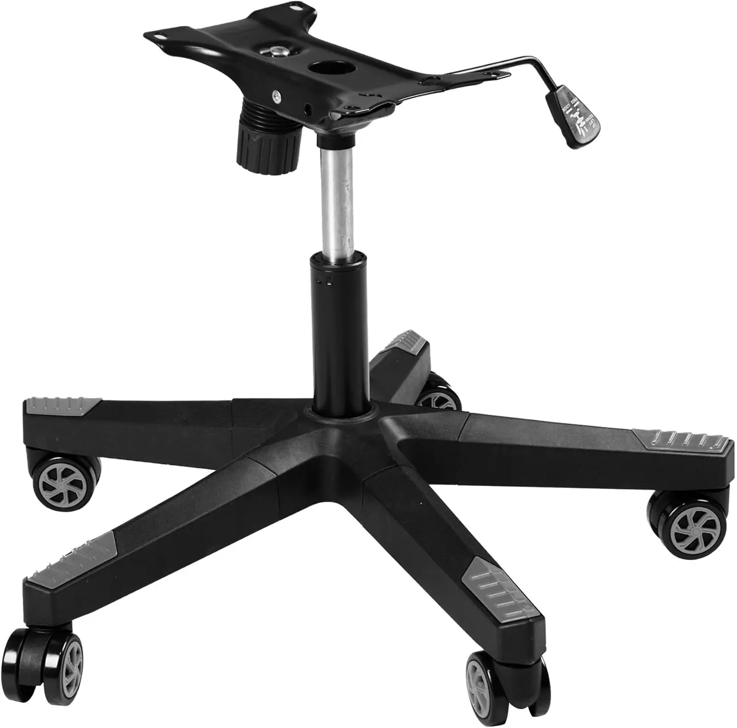 28 H Nylon Gaming Chair Base Replacement With Bottom Plate Stand Cylinder, 5 Casters (Grey)
28 H Nylon Gaming Chair Base Replacement With Bottom Plate Stand Cylinder, 5 Casters (Grey)