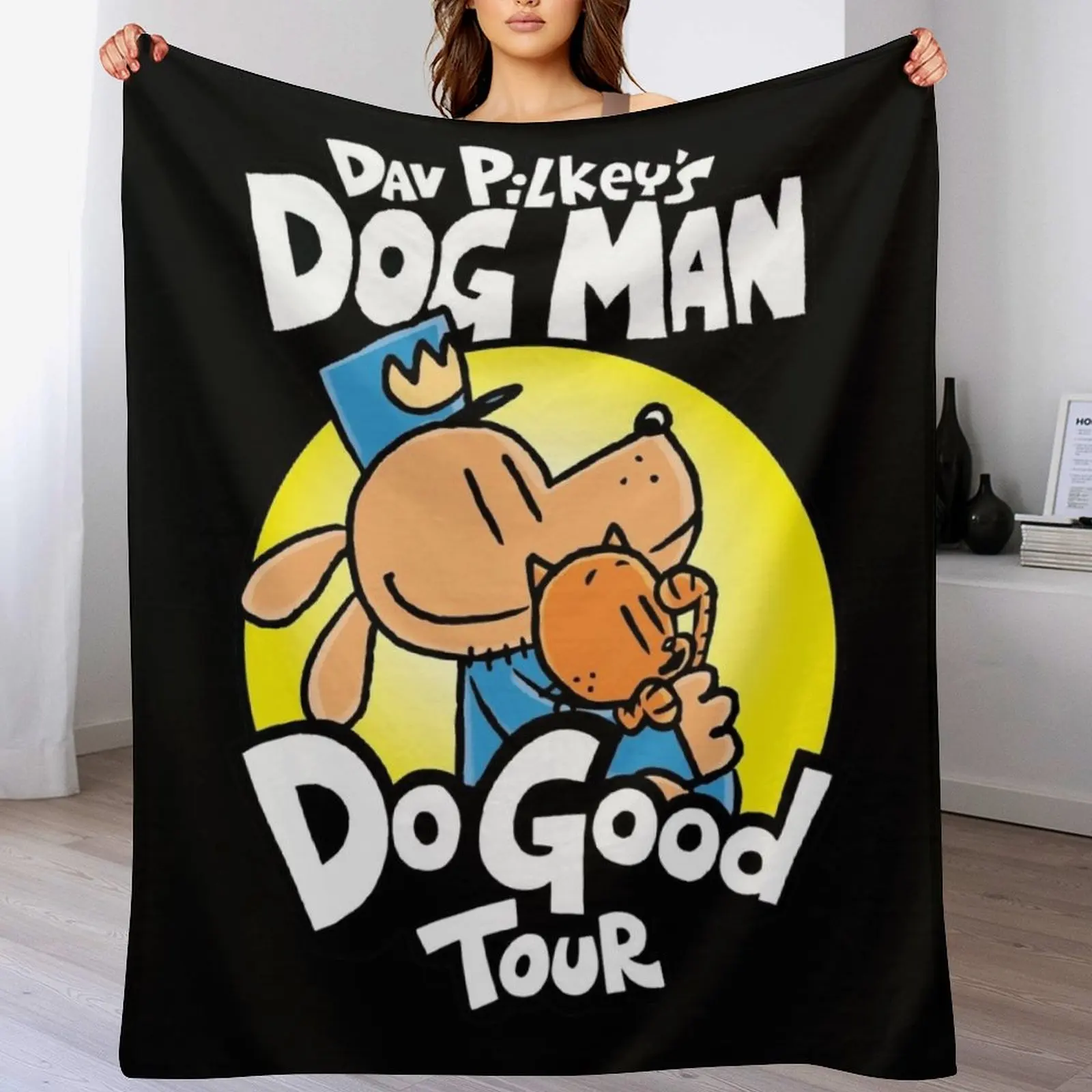 Dog Man Do Good Tour Throw Blanket Year Round Soft Comfortable Blanket for Home
Dog Man Do Good Tour Throw Blanket Year Round Soft Comfortable Blanket for Home