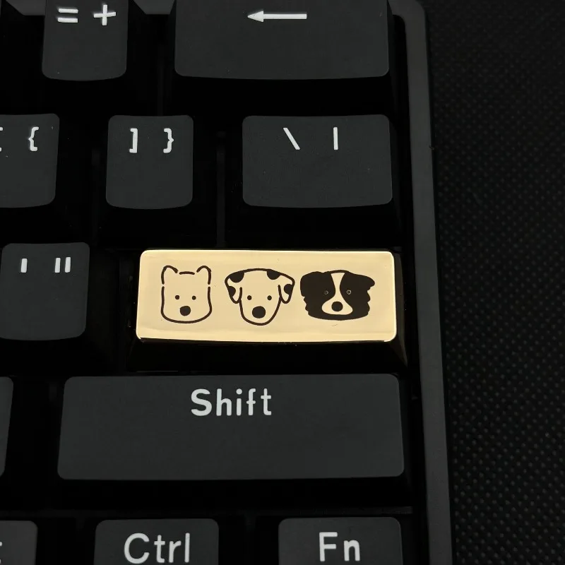 Laser Puppy Metal Zinc Alloy Keycaps Cherry Profile Enter Custom Original Handmade Keycaps for Mechanical Keyboard Accessories
Laser Puppy Metal Zinc Alloy Keycaps Cherry Profile Enter Custom Original Handmade Keycaps for Mechanical Keyboard Accessories